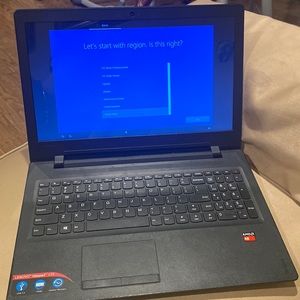 Lenovo ideapad 110 Laptop windows 10 with charger